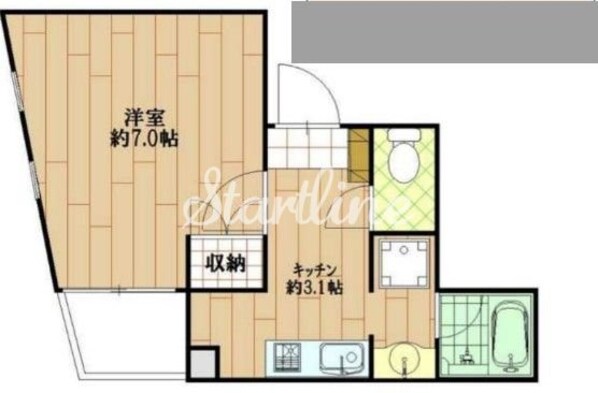 グランジュール(GRAND JOUR)の物件間取画像